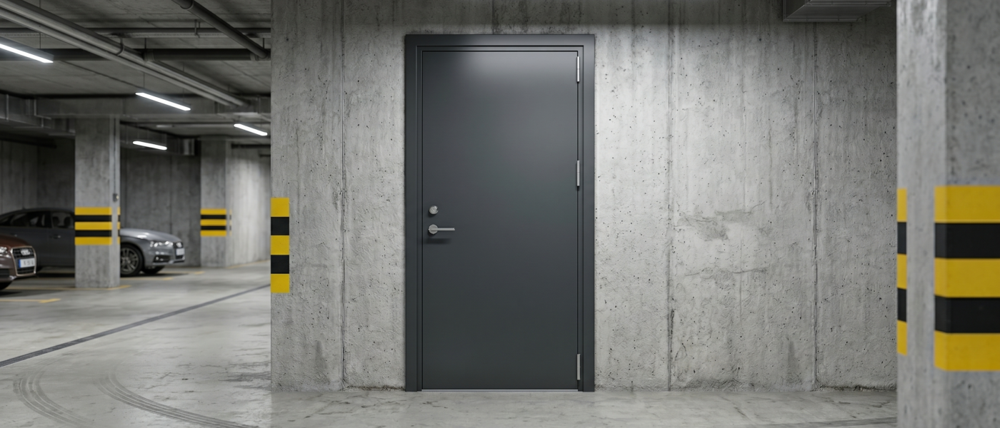 Ståldør Parkeringshus 2