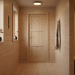 Base 3 furu hytte landscape