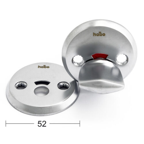 WC SIGNAL SKILT SYL LÅS MATT KROM