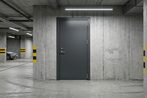 Ståldør Parkeringshus 2