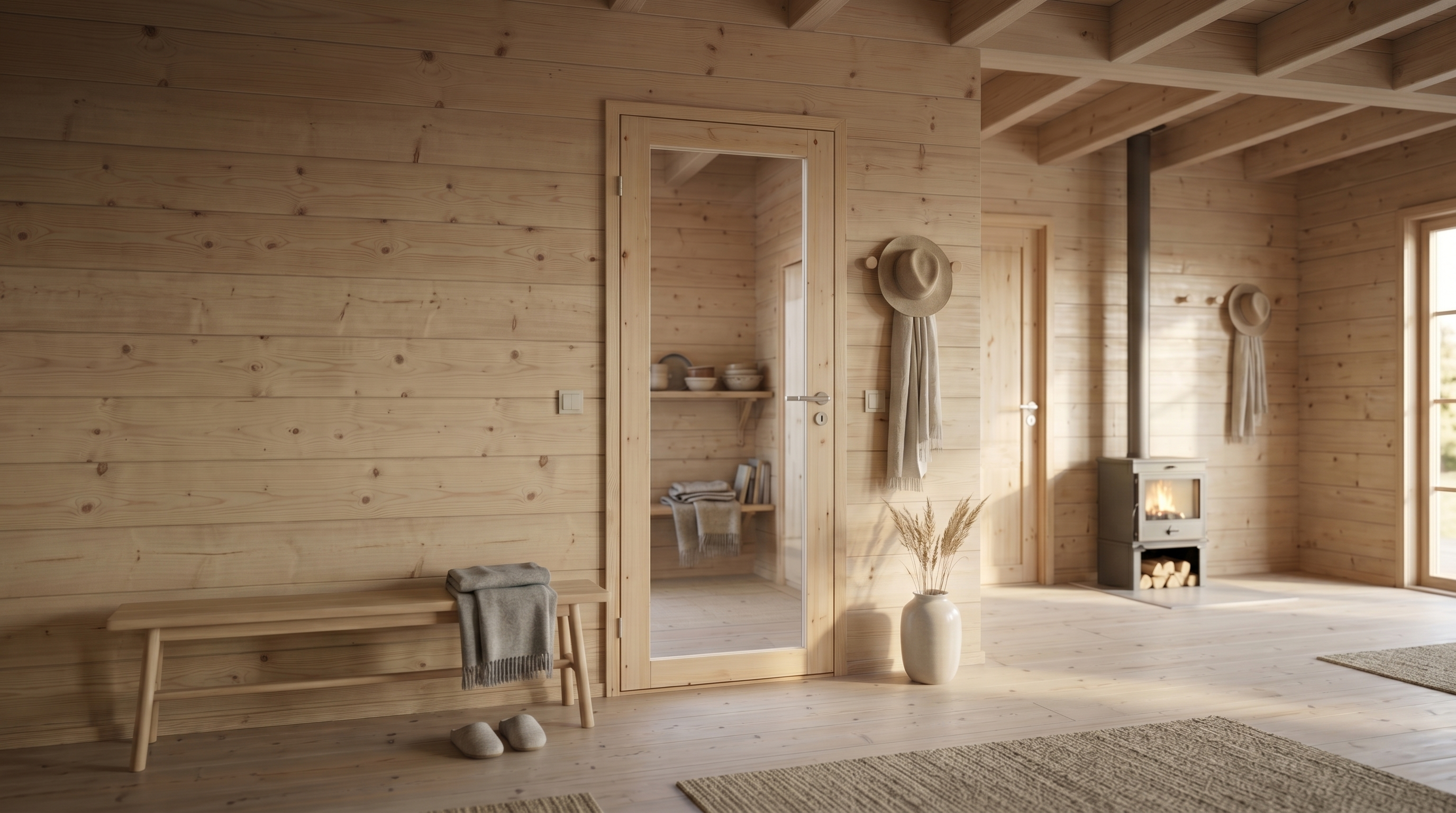 Base 1 GL Furu Hytte Landscape